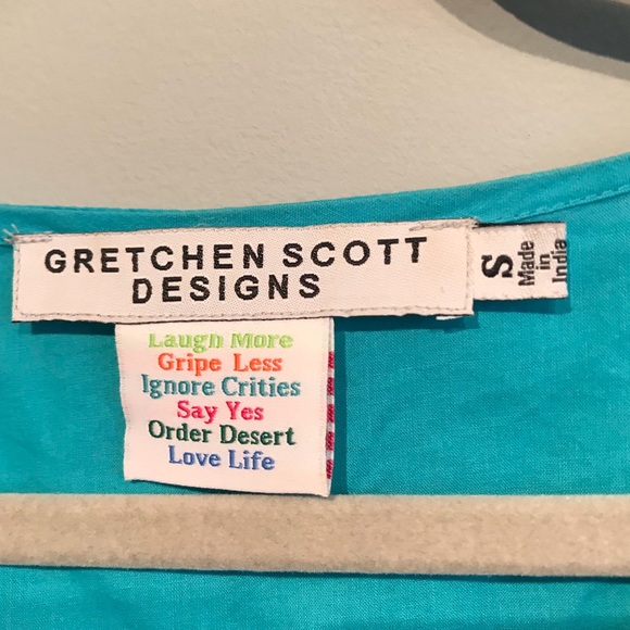 Gretchen Scott Designs Tunic made in India size s - Picture 3 of 6